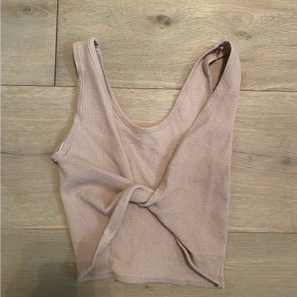 Out From Under Twist Crop Top